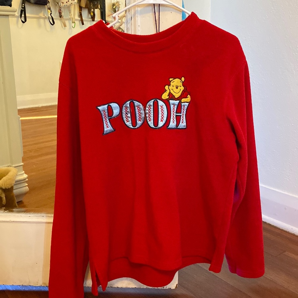 Red Winnie the Pooh sweatshirt